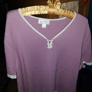 Sweater-short sleeve